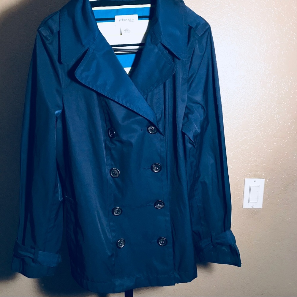 St Johns Bay Raincoat Size XL